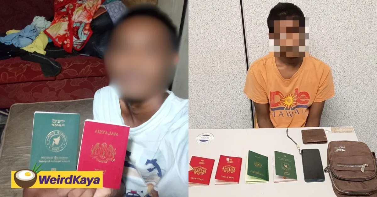 wk man who allegedly showed off m’sian & bangladeshi passports detained by immigration