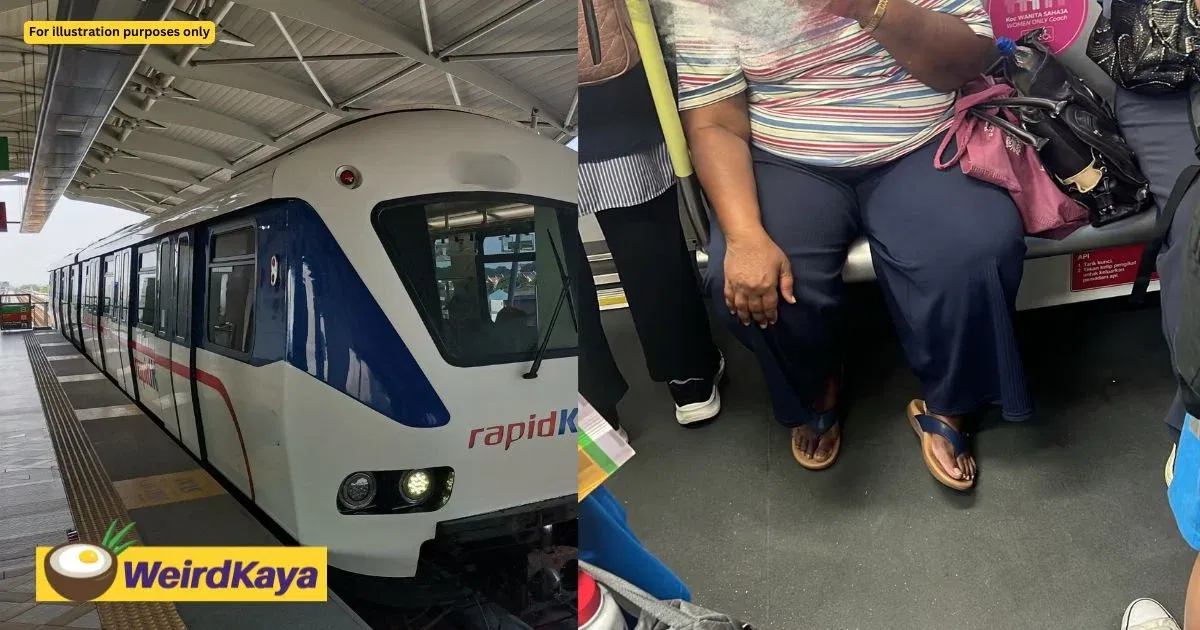 M’sian Praises Rapid KL Staff For Quick Response After Woman Refuses To Move Bag From LRT Seat | WeirdKaya