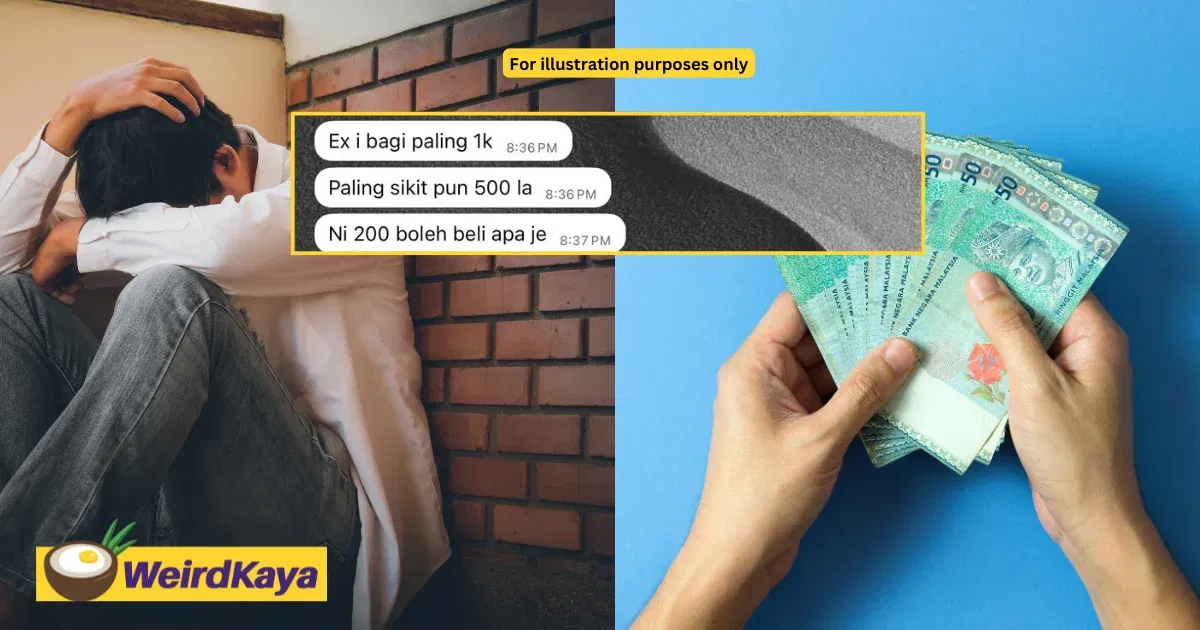 M’sian Woman Tells BF RM200 Is Not Enough As Her Ex Used To Give Her RM500 To RM1K | WeirdKaya
