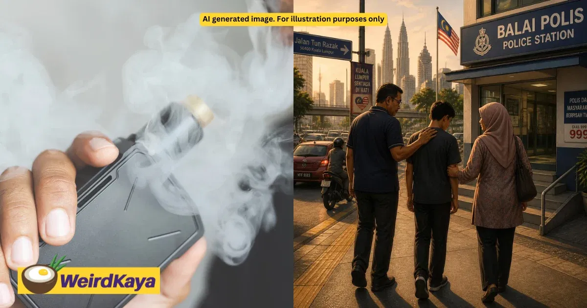 Parent Praised For Taking Child To Police Station After They Were Caught Vaping | WeirdKaya