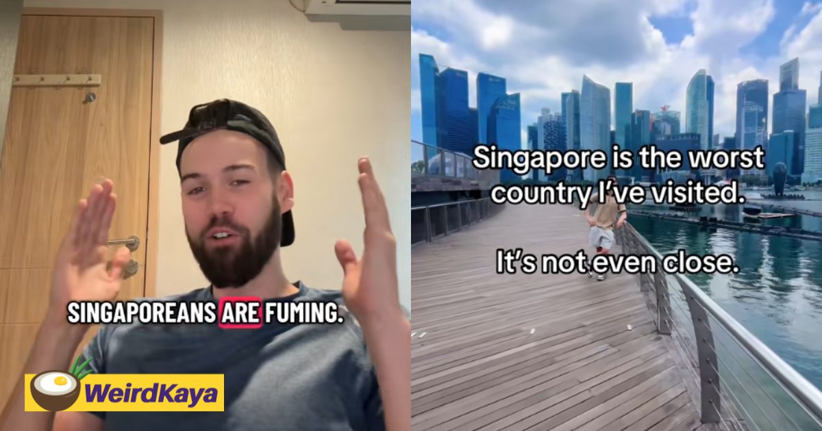 UK Tourist Says S’pore Is ‘The Worst Country’ He’s Visited & Only Suitable For Short Trips | WeirdKaya