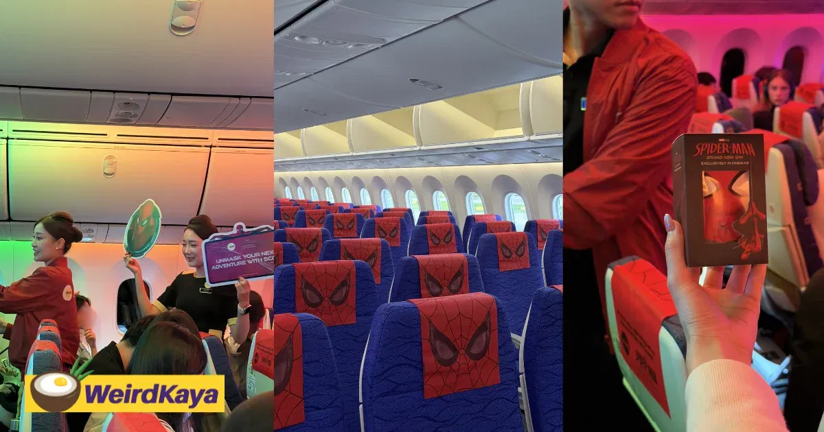 We Flew On Scoot’s Spider-Man Themed Flight & It Felt Like A Mini Spidey Mission In The Sky | WeirdKaya