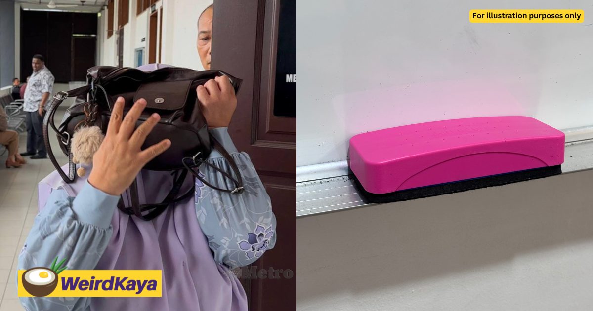 M’sian Teacher Hurls Whiteboard Duster At 7yo Student & Bruises Her Right Eye | WeirdKaya