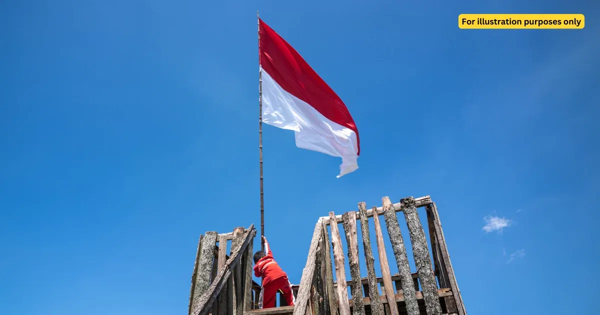 wk indonesia flag