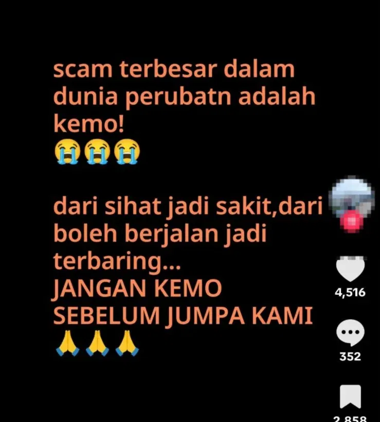 wk chemo is the biggest scam