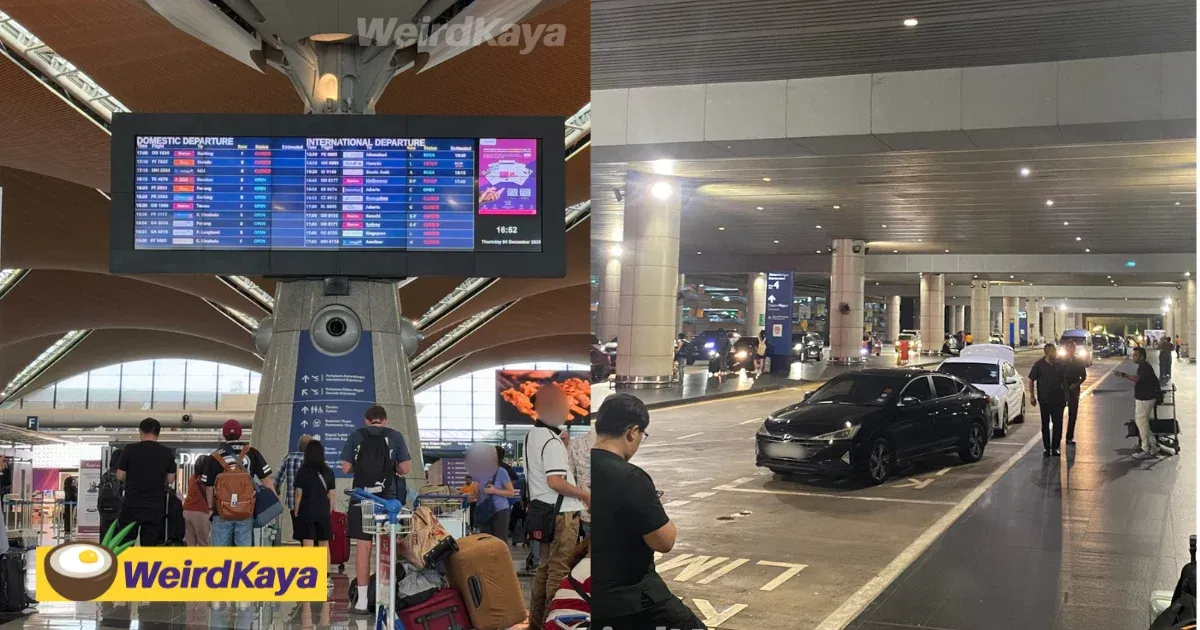 E-Hailing Drivers Must Now Pay RM3 To Pick Up Passengers At KLIA 1 | WeirdKaya