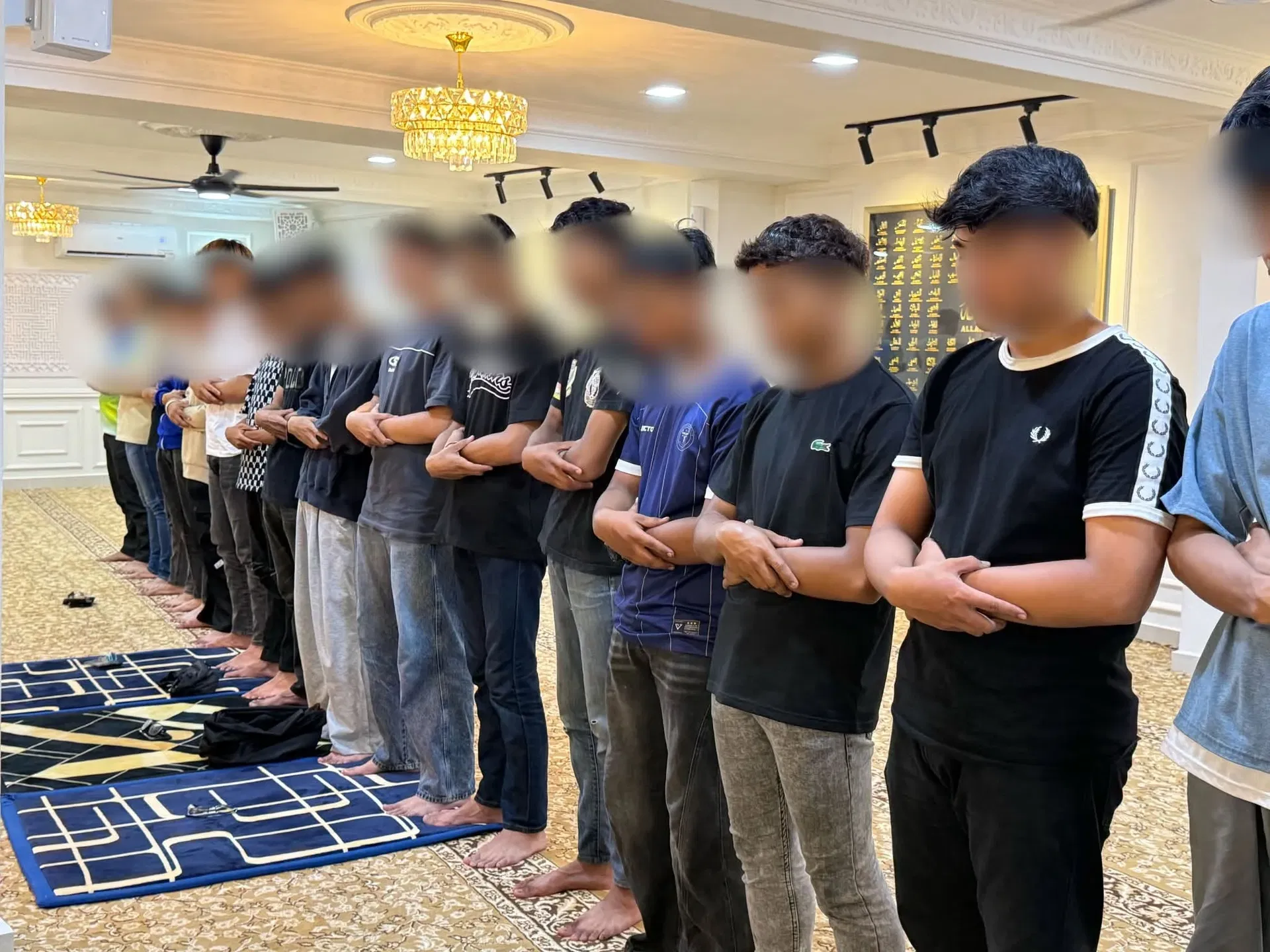 wk kl police bring young riders into prayer room to ‘reflect’ after driving recklessly