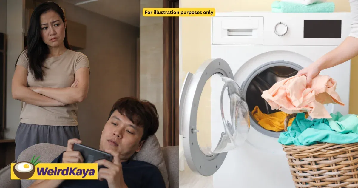 ‘Like A Big Baby’ — M’sian Woman Says Husband Doesn’t Help With House Chores & Lazes Around | WeirdKaya