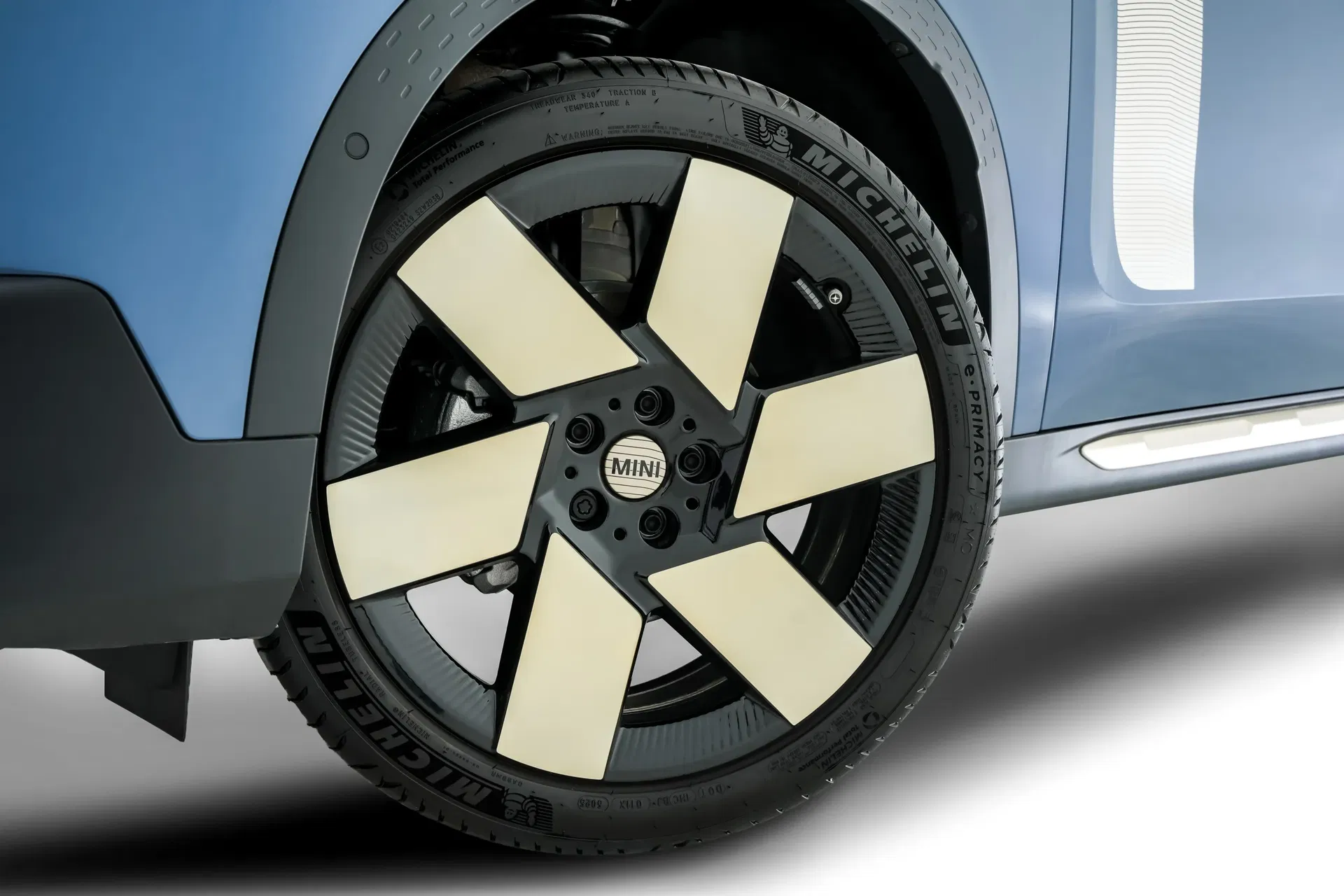 wk mini countryman s desert night hub cap (slate blue)