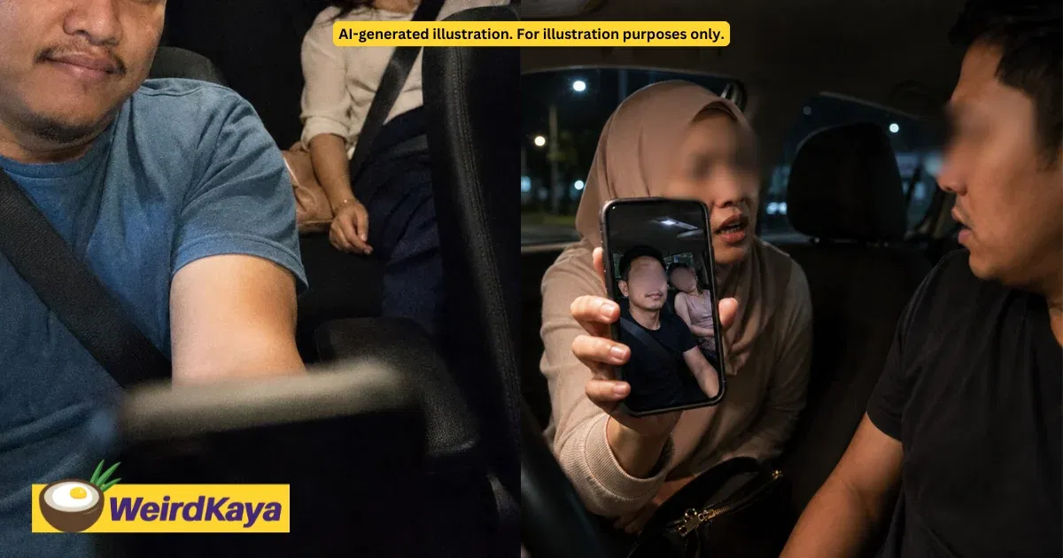 M’sian Wife Upset After Discovering E-Hailing Husband Took Photo Of Drunk Female Passenger & Shares It In Group | WeirdKaya