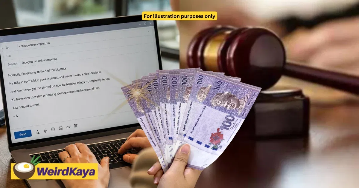 M’sian Worker Calls Bosses ‘Blur’ & ‘Teloq’ In Emails, Gets Fired But Later Wins RM66K Over Unfair Dismissal | WeirdKaya