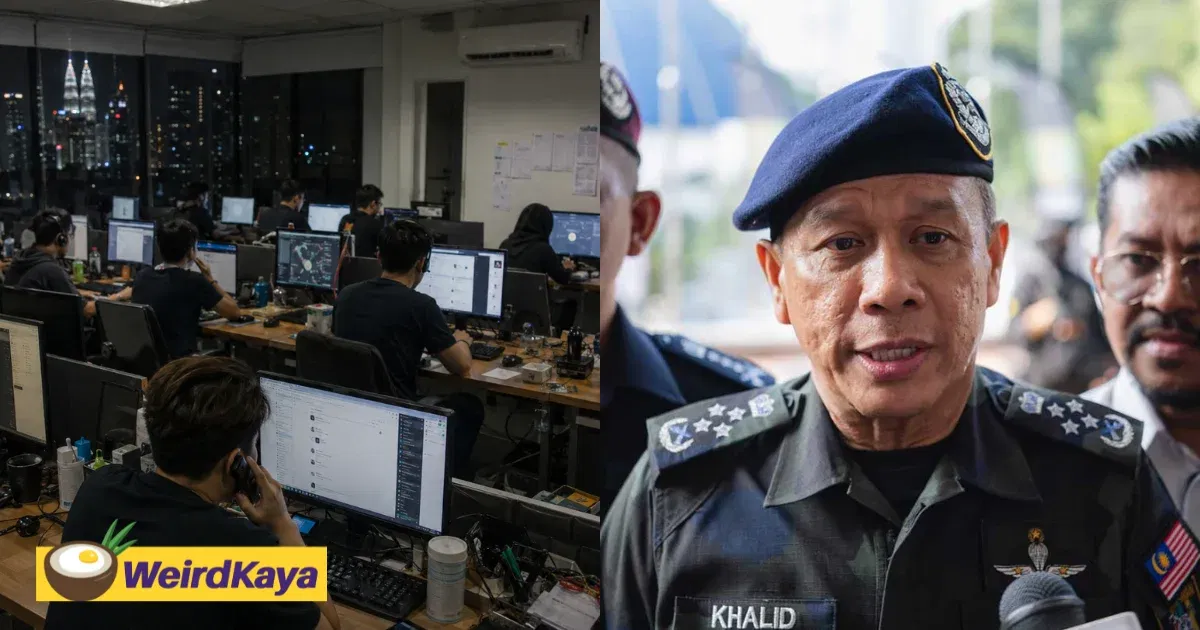 M’sia’s Police Chief Says More Foreigners, Especially Chinese Nationals, Are Getting Involved In Online Scams Here | WeirdKaya