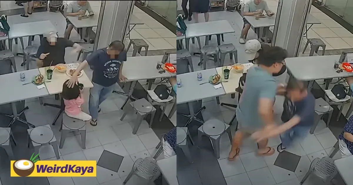 Elderly SG Man Flung To The Ground Simply For Patting Young Girl’s Head | WeirdKaya