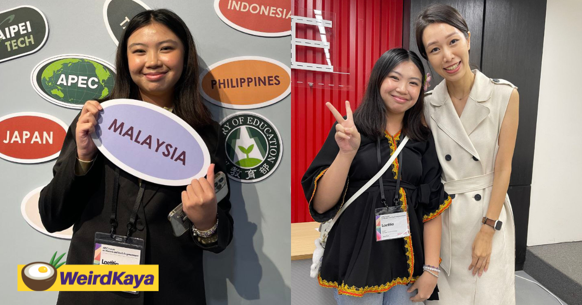 20yo student represents m'sia at 2024 apec women & youth forum in taiwan | weirdkaya