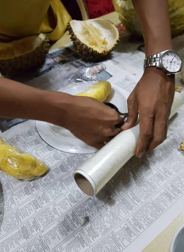 Here are 4 tips on how to store durian fillings for up to 1 year