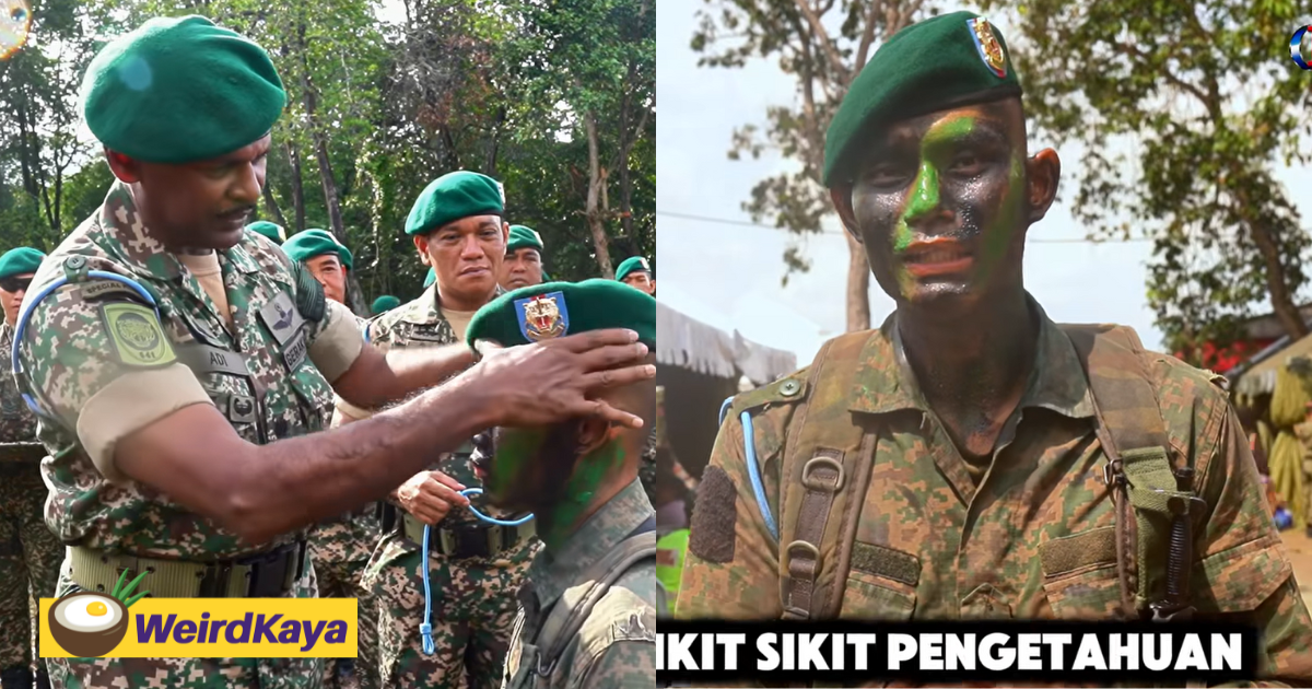 25yo m'sian become first chinese to complete army's 12-week commander training | weirdkaya