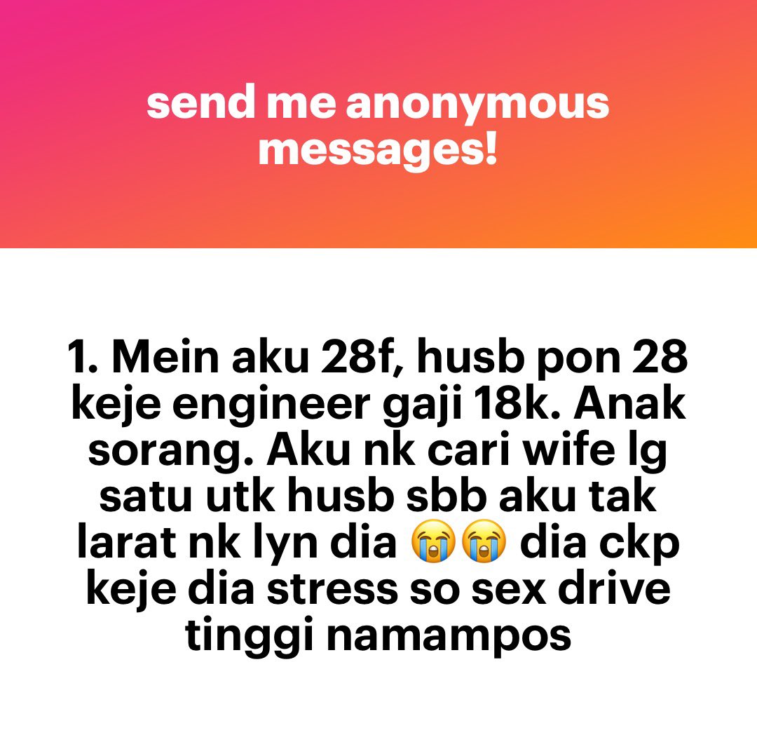 ‘his sex drive’s too high! ' - m'sian woman looks for second wife for her husband with rm3k offer  | weirdkaya