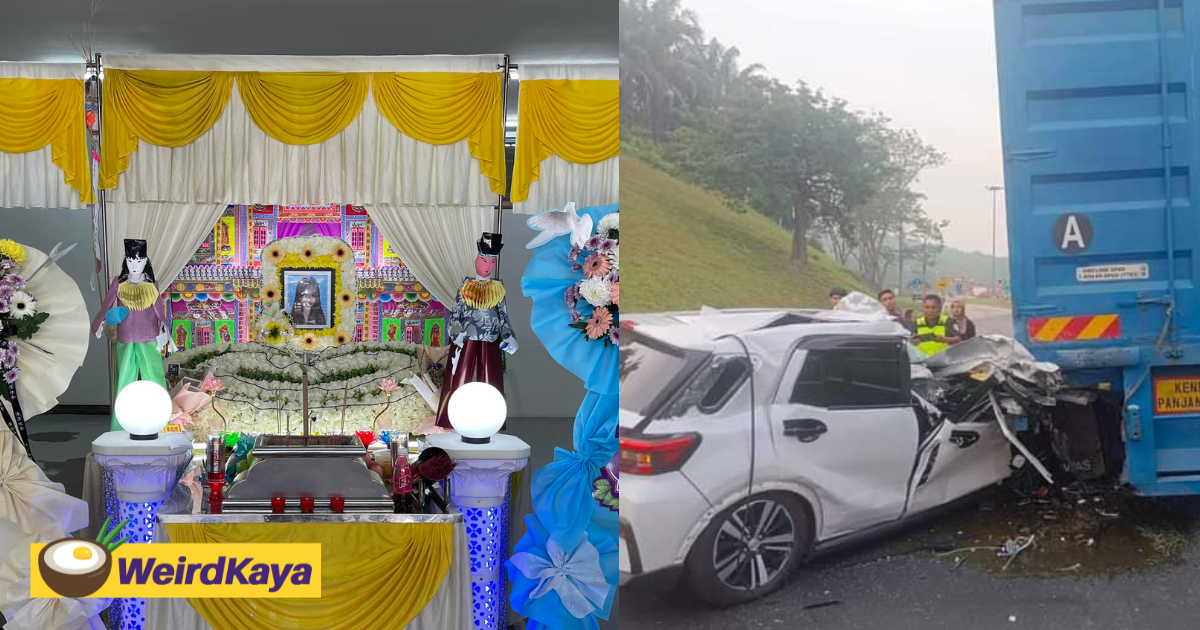 29yo m'sian woman dies after car crashes into the back of a truck along the north-south expressway | weirdkaya