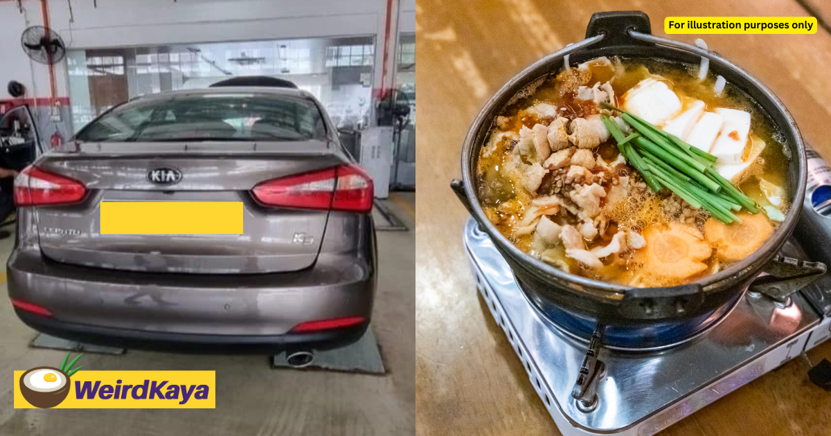 33yo m'sian man has car stolen after dining for 3 hours at hotpot restaurant in jb | weirdkaya