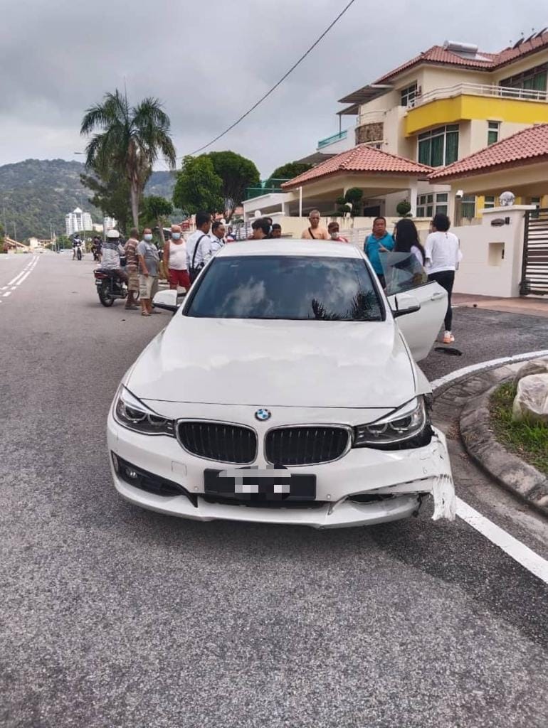 Penang woman killed after bmw driven at high-speed rams into her from behind | weirdkaya