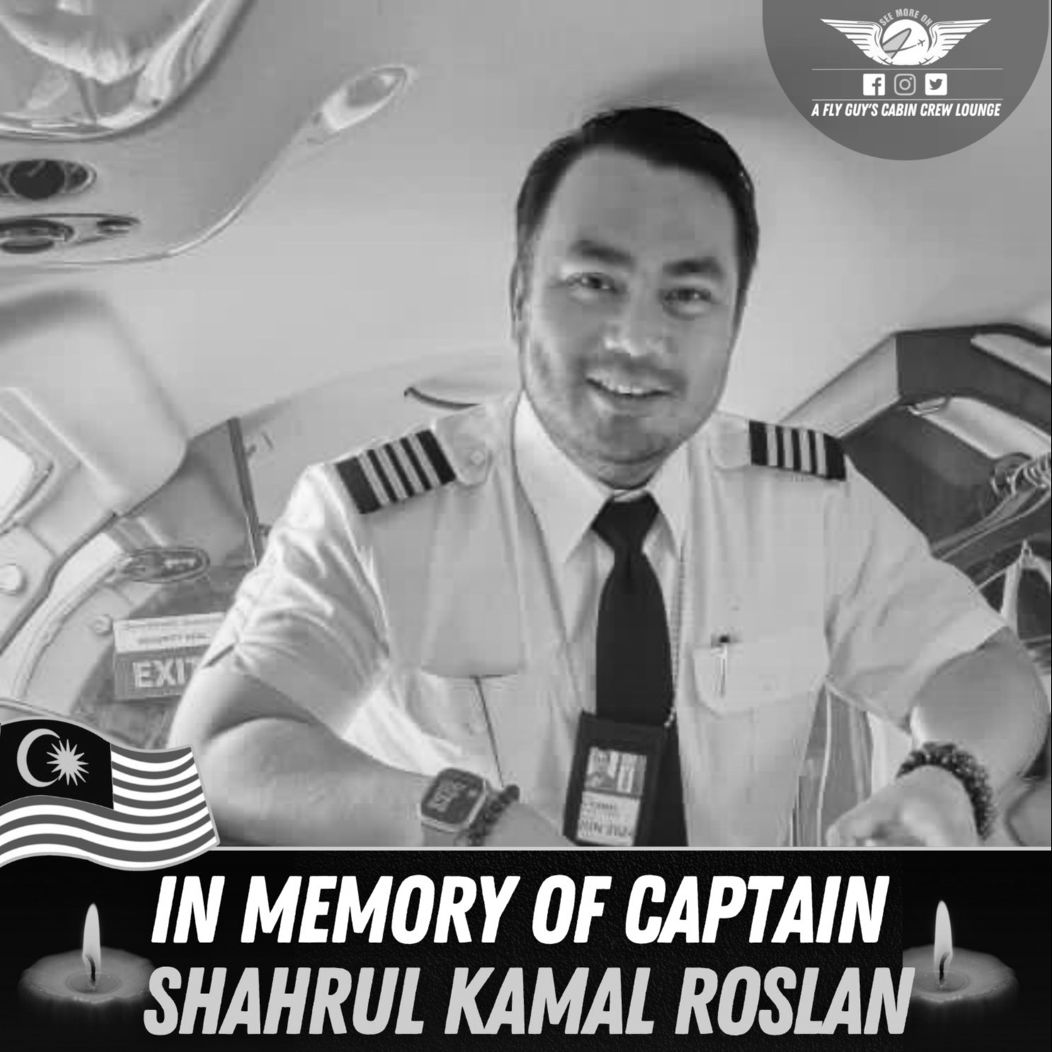 'i love you' — m'sian pilot leaves last words for mother before dying in elmina plane crash