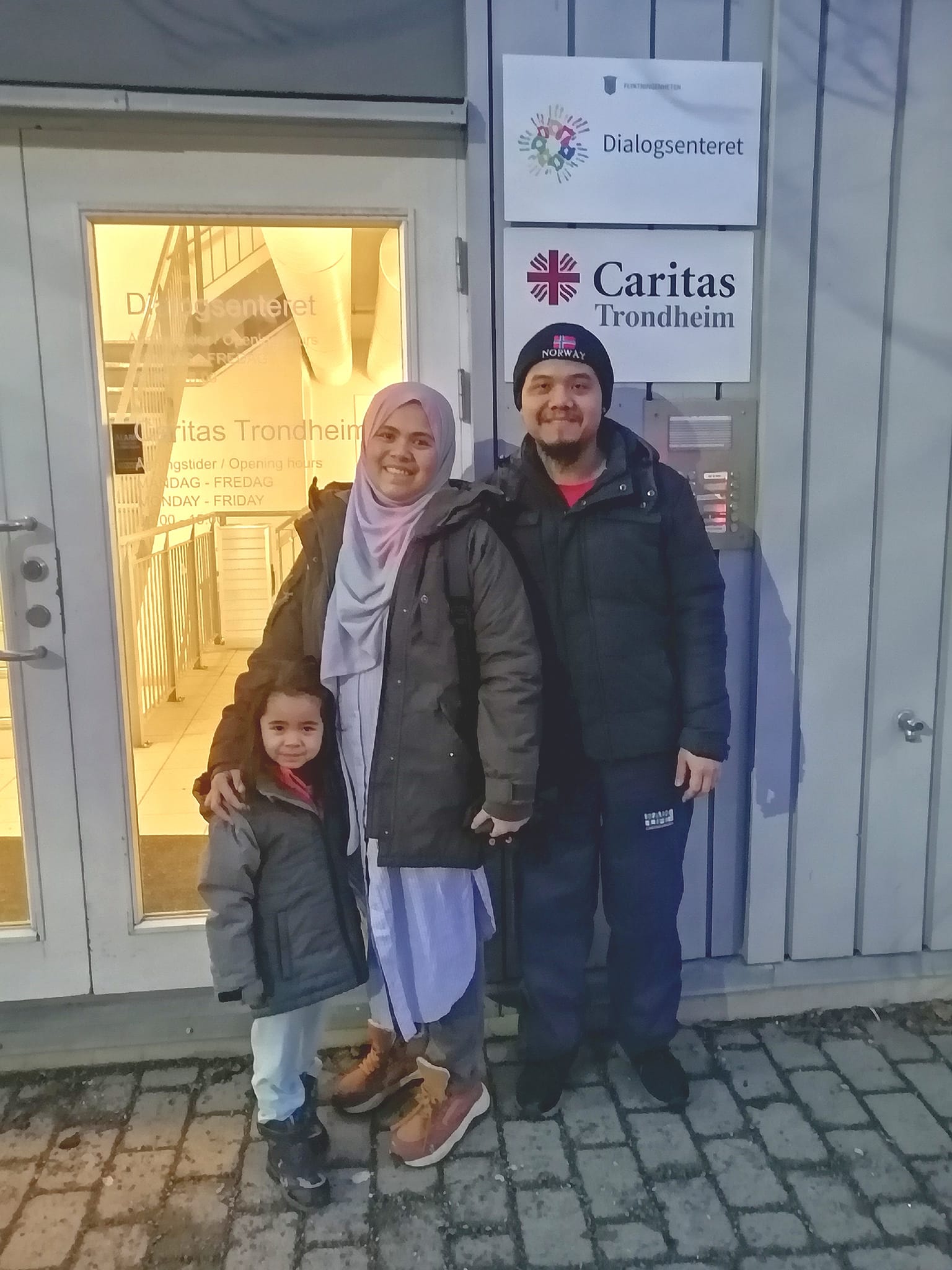 Malaysia couple in norway