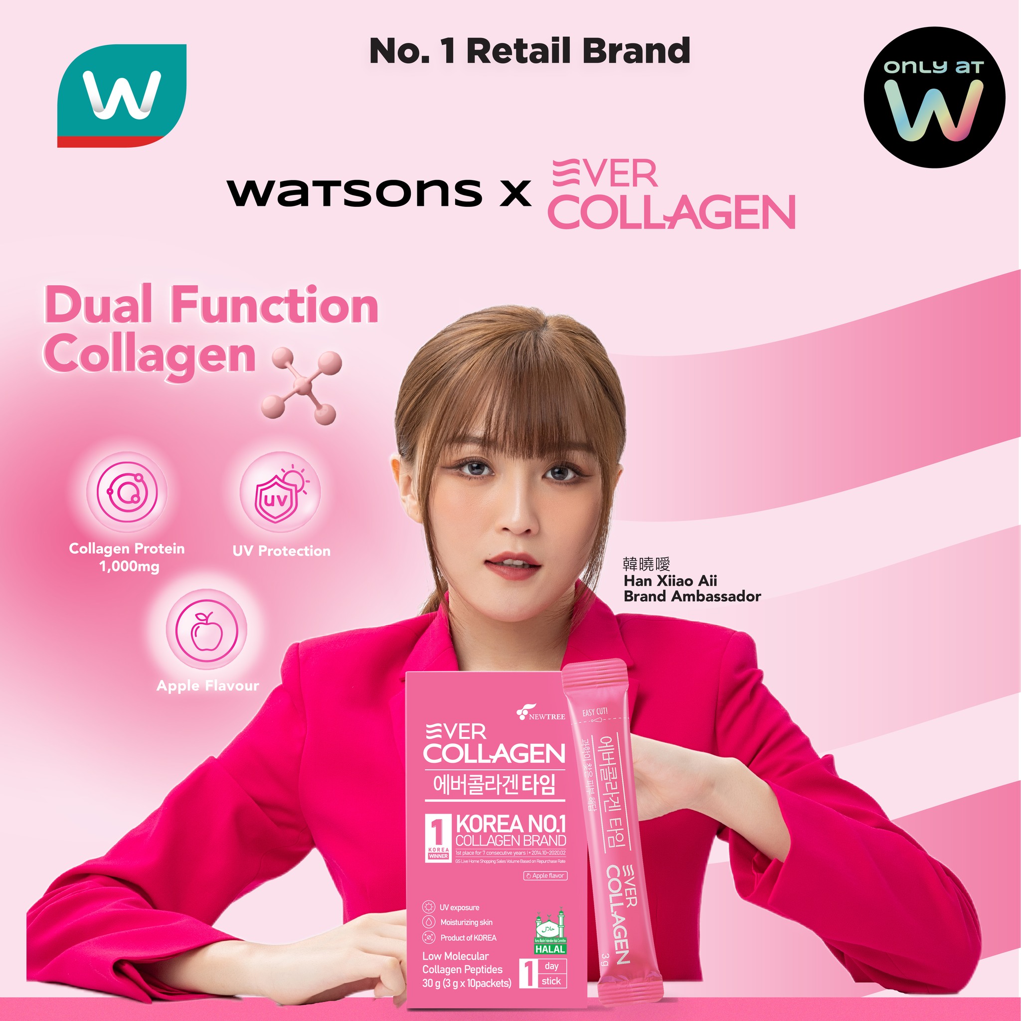 Korea’s no. 1 collagen brand, ever collagen, is now available at watsons – here’s why you need it