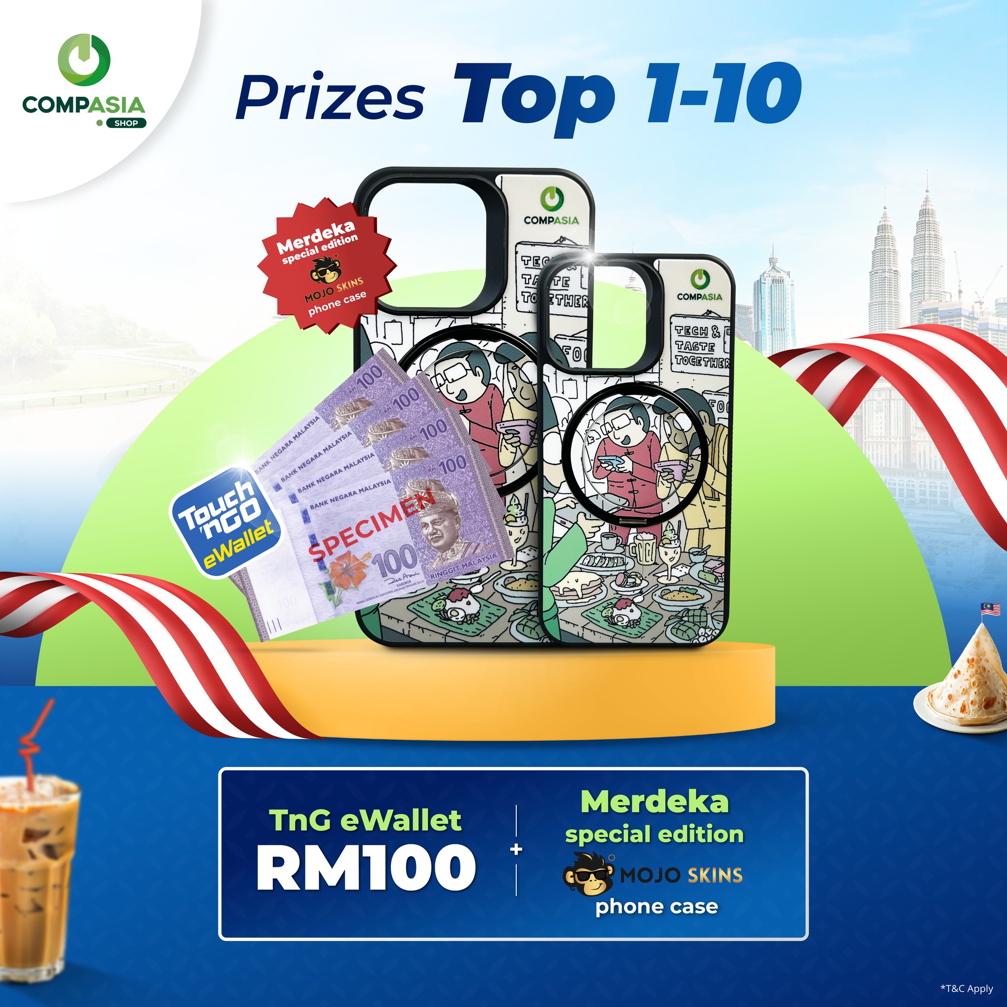 Celebrate merdeka with compasia's warehouse sales & exciting contest that comes with amazing prizes | weirdkaya