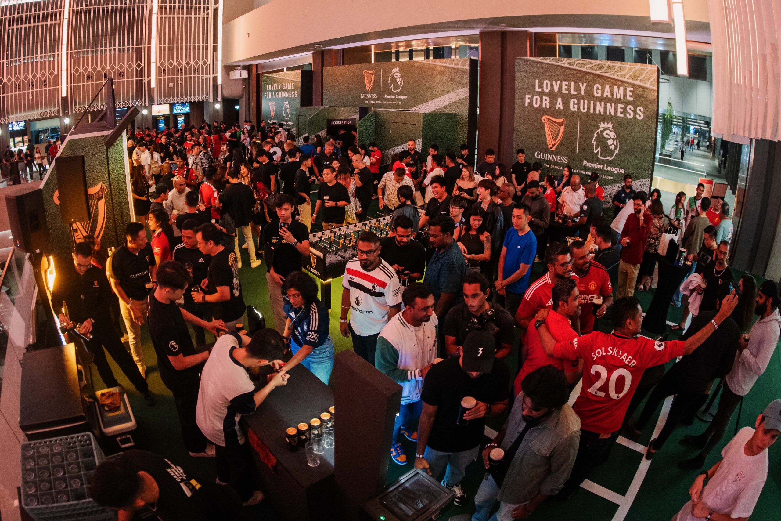 The guinness x premier league offers unforgettable viewing experience with action, camaraderie and unbeatable rewards.