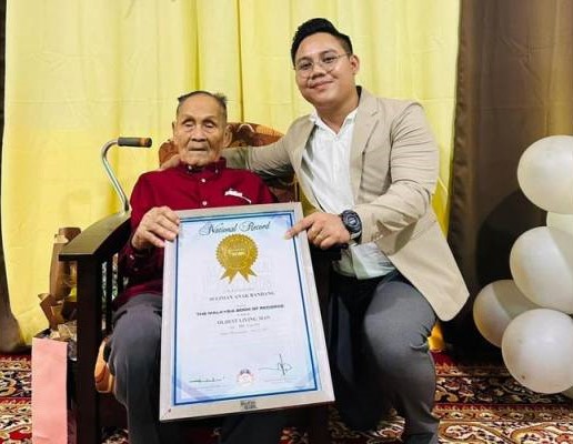 Oldest man in m'sia passes away at sarawak hospital at the age of 113
