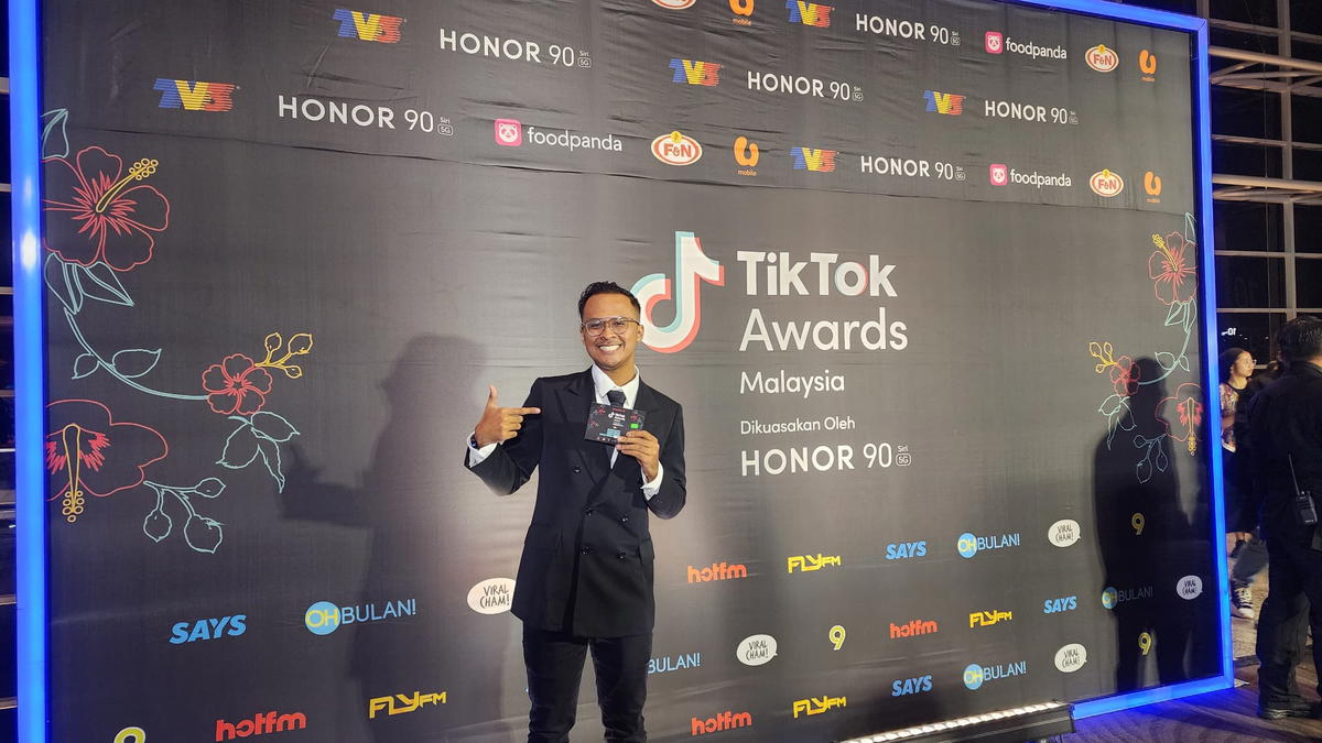 Aiman danial at tiktok awards