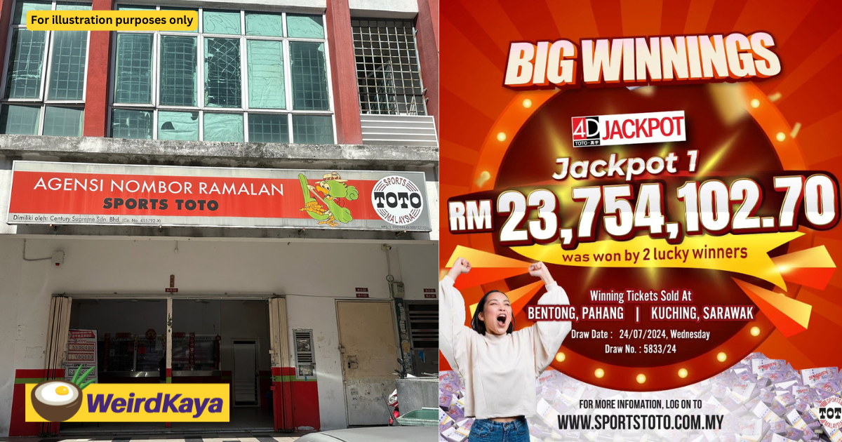 77yo m'sian man wins rm23. 3mil jackpot by betting on wife's car plate number | weirdkaya