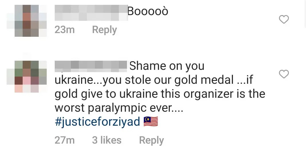Ukraine's koval pleads for sympathy following relentless attacks by m'sians on instagram | weirdkaya