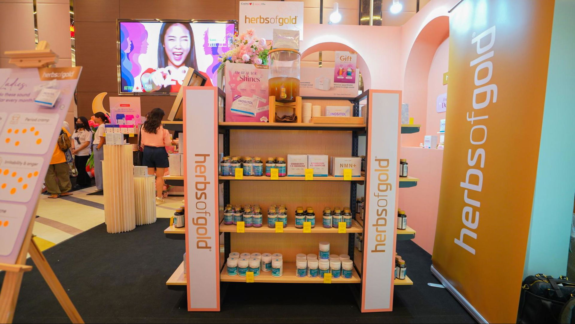 CARiNG Women Wellness event Herbs of Gold