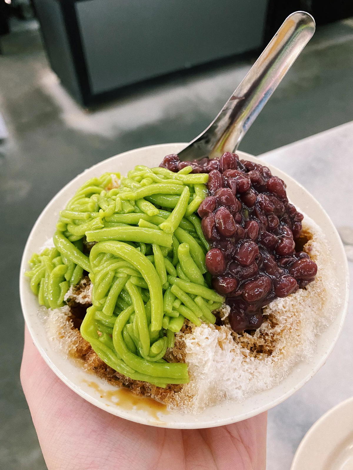 Cendol shaved ice ipod road yong tow foo