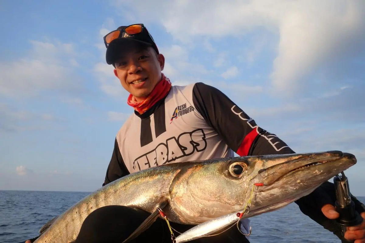 Cheah Liek Hou going out for fishing. Image taken before COVID-19. (Provided by Liek Hou)