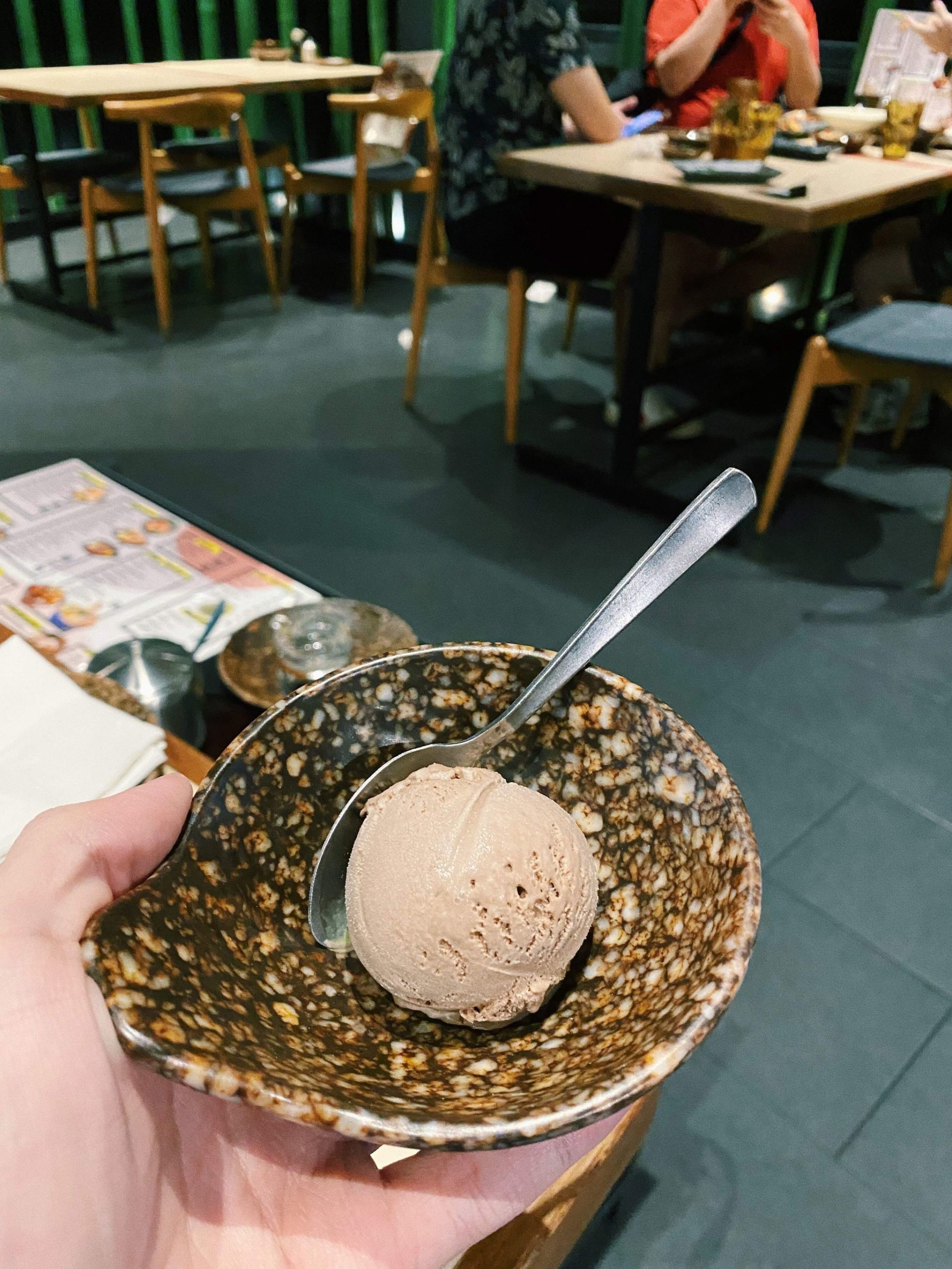 Chocolate ice cream mitasu kl