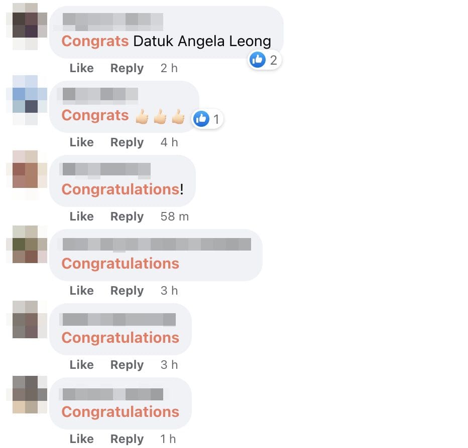Congratulations Leong Mun Yee!