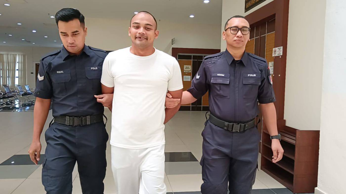 Detainee at the court