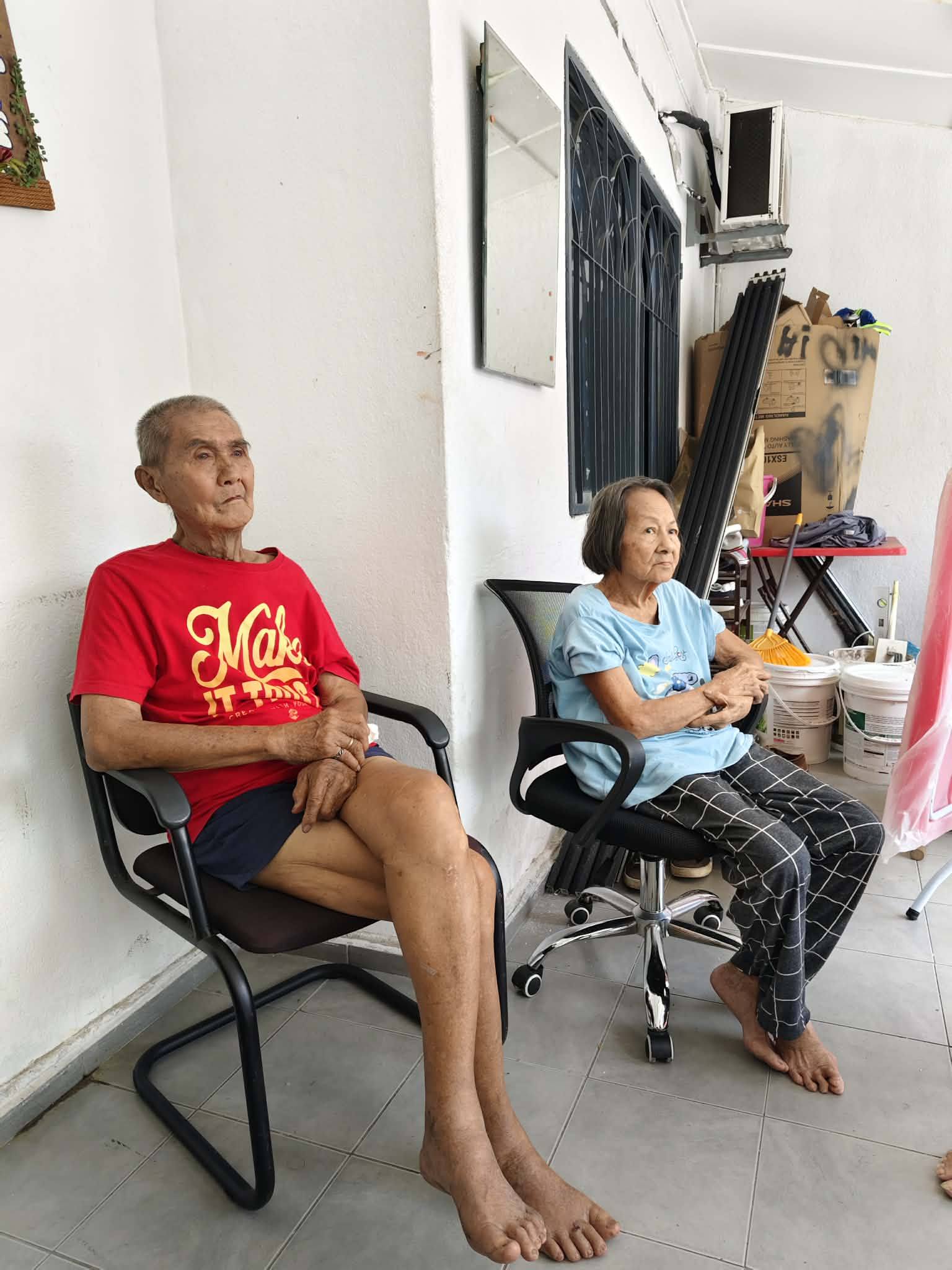 Elderly couple