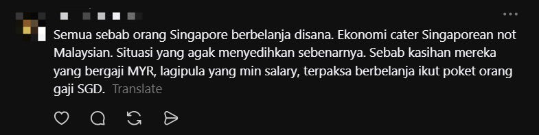 'Welcome To Johor Darul SGD' — M'sians Stunned By Nasi Lemak Being Sold For RM4.50 To RM25 comment 4