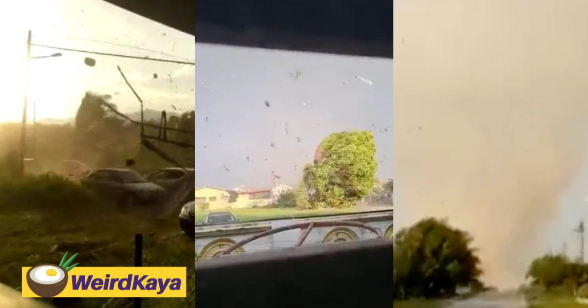 Fierce tornado-like storm hits ipoh, ripping off roofs and damaging 300 homes | weirdkaya