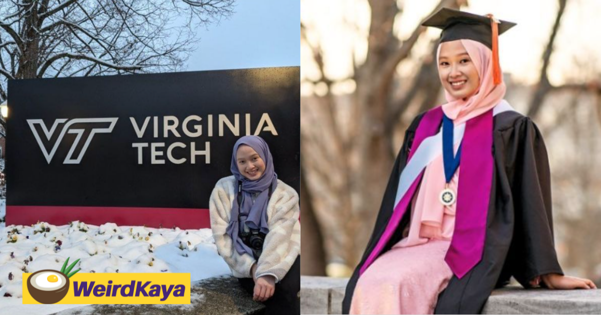 First among 10,000: m'sian tops virginia tech's academic list with 4. 0 cgpa | weirdkaya