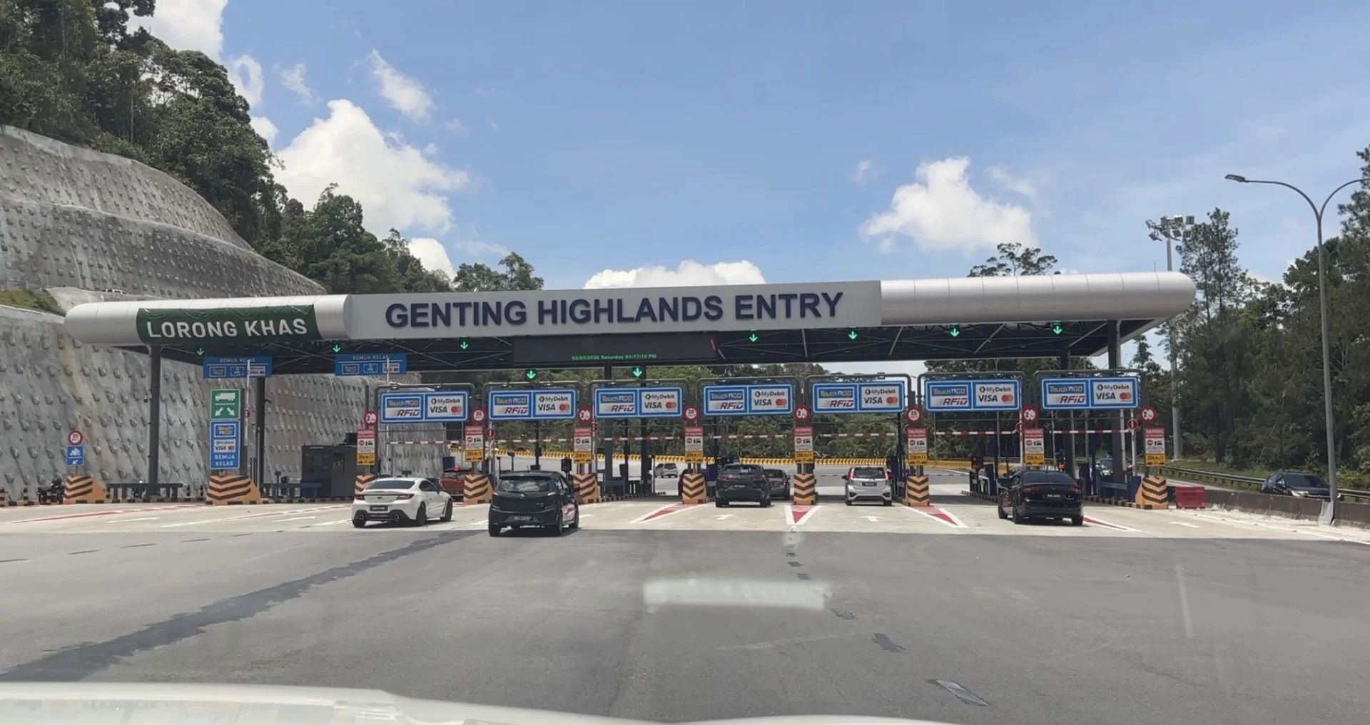 Genting Highlands toll (3)