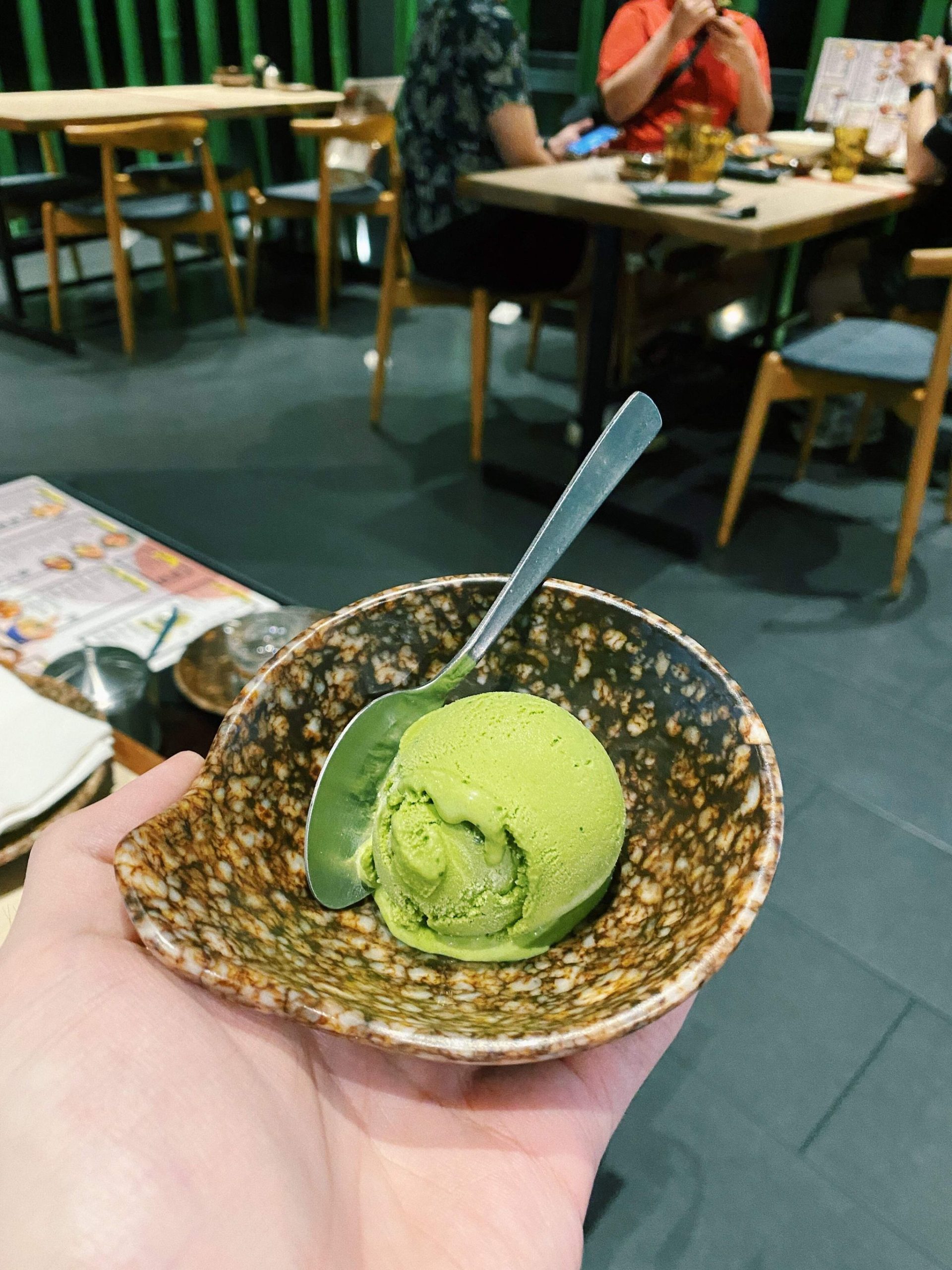 Green tea ice cream mitasu kl