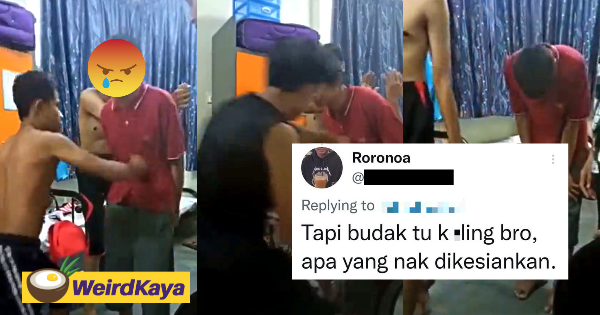 'he's just a k*ling! ' netizen draws fierce criticism for condoning bullying of indians | weirdkaya