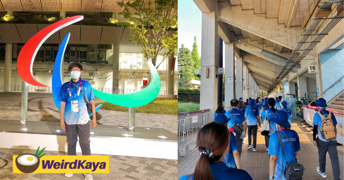 I'm a malaysian and i volunteered at the tokyo paralympics. This is how it looks like behind the scenes | weirdkaya