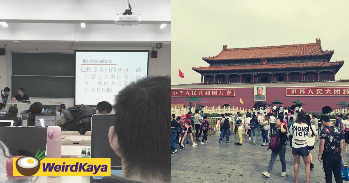 I am a malaysian studying in a chinese university. It's my second year but i've never been to china | weirdkaya