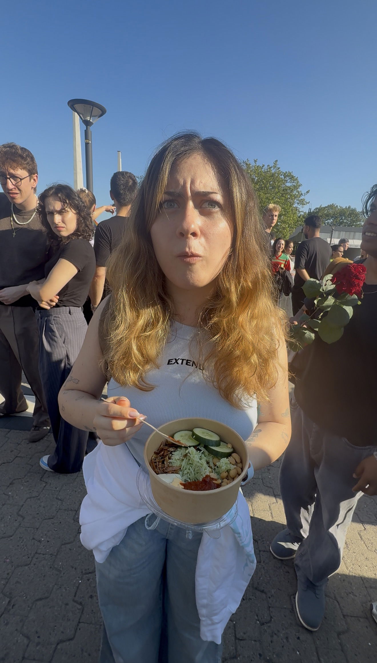 Foreigners reaction to Malaysian food