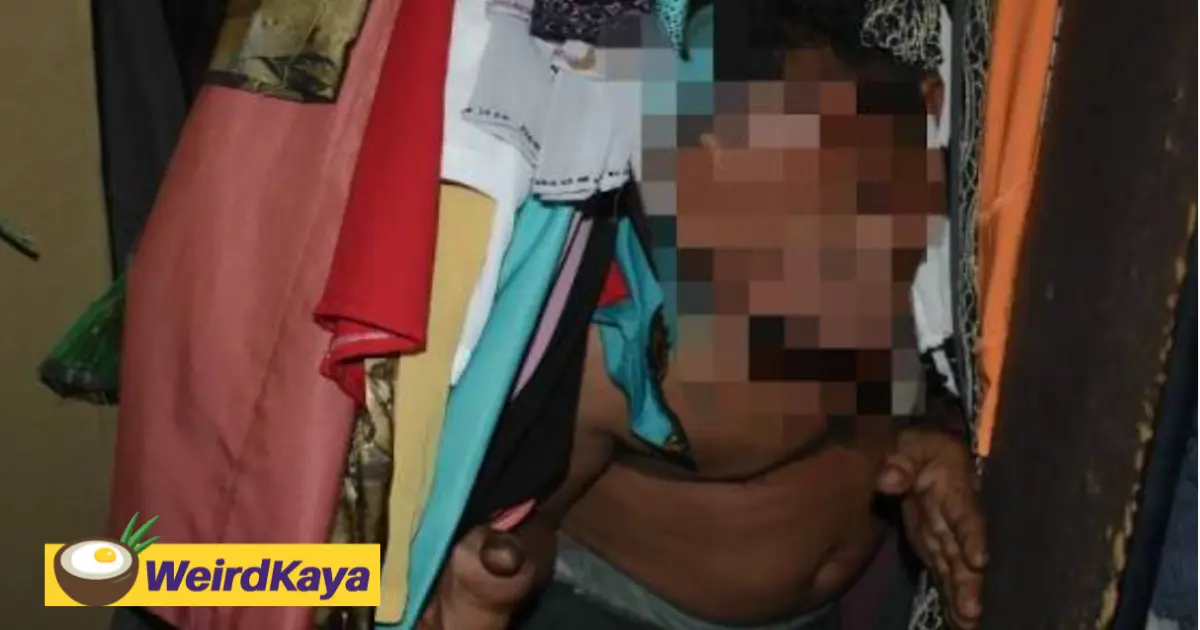 Illegal foreign worker hides husband in closet to avoid arrest | weirdkaya
